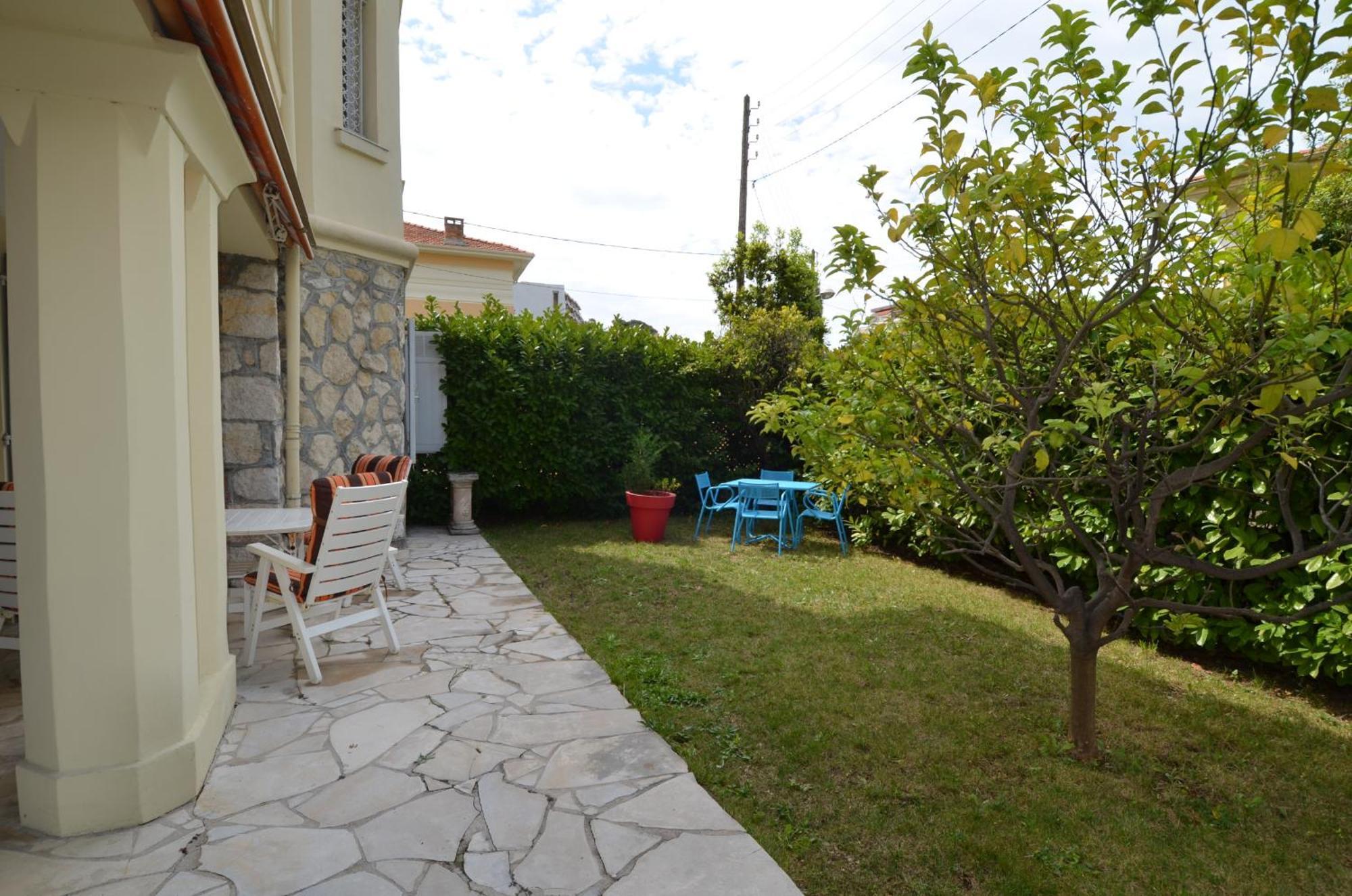 Parc Louisa - Appartement D'Epoque Avec Jardin Et Parking 4 Personnes Le Port De Nice Exterior foto