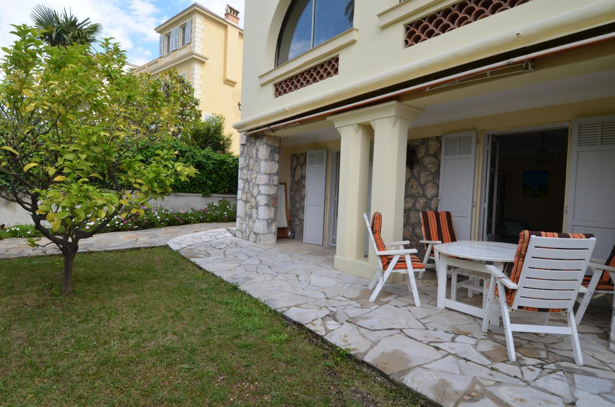 Parc Louisa - Appartement D'Epoque Avec Jardin Et Parking 4 Personnes Le Port De Nice Exterior foto